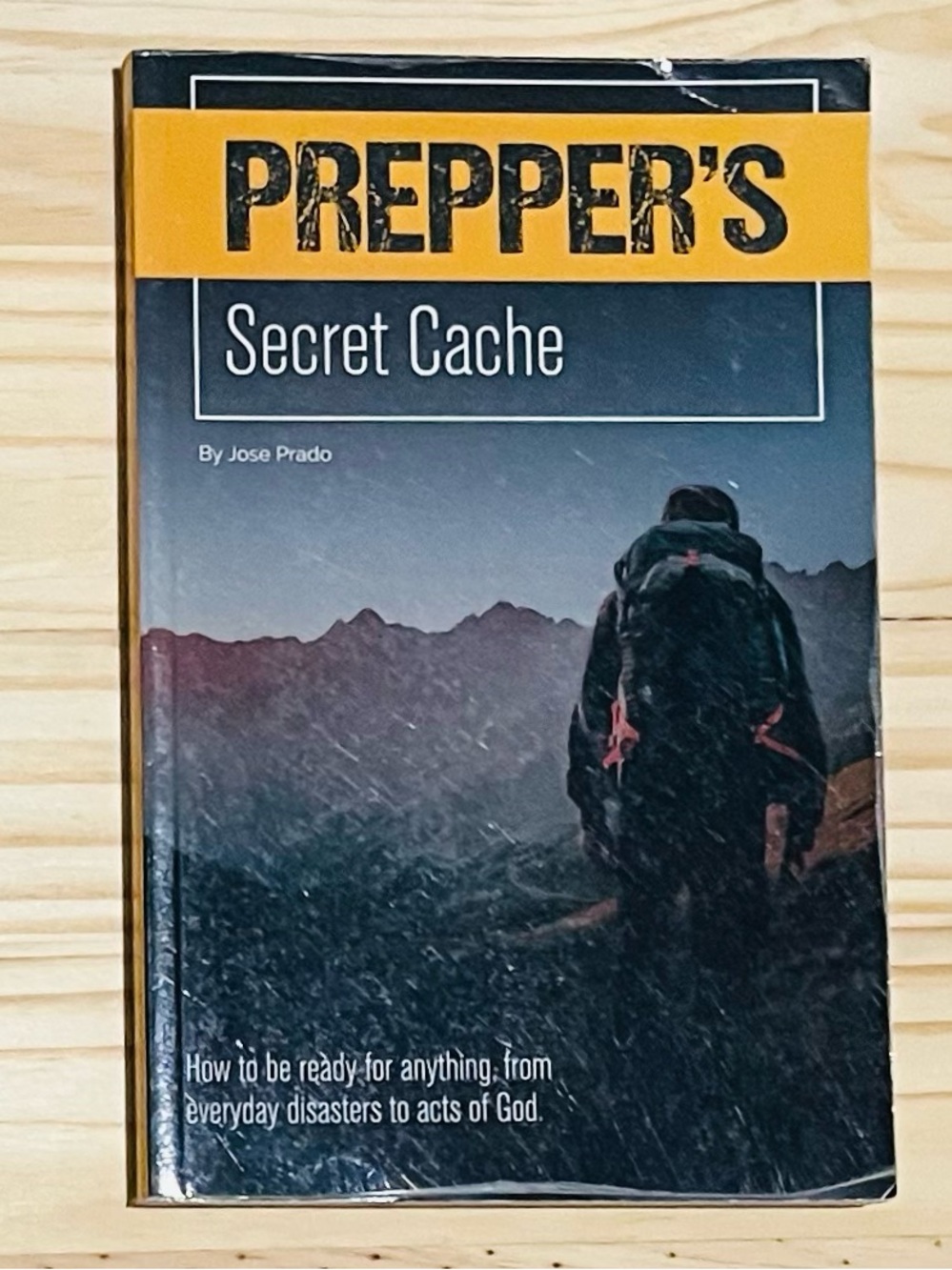 Prepper’s Secret Cache By Jose Prado, Large Print (Man Made Survival, 2019)
